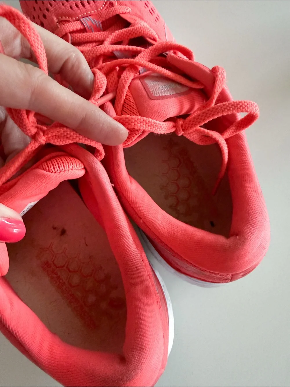ASICS Women's Athletic Running Shoes in Coral